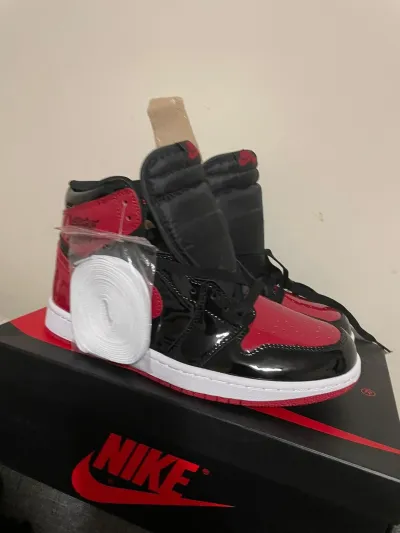 G5 Air Jordan 1 High GET Bred Patent,555088-063 review coolkicksmall  00