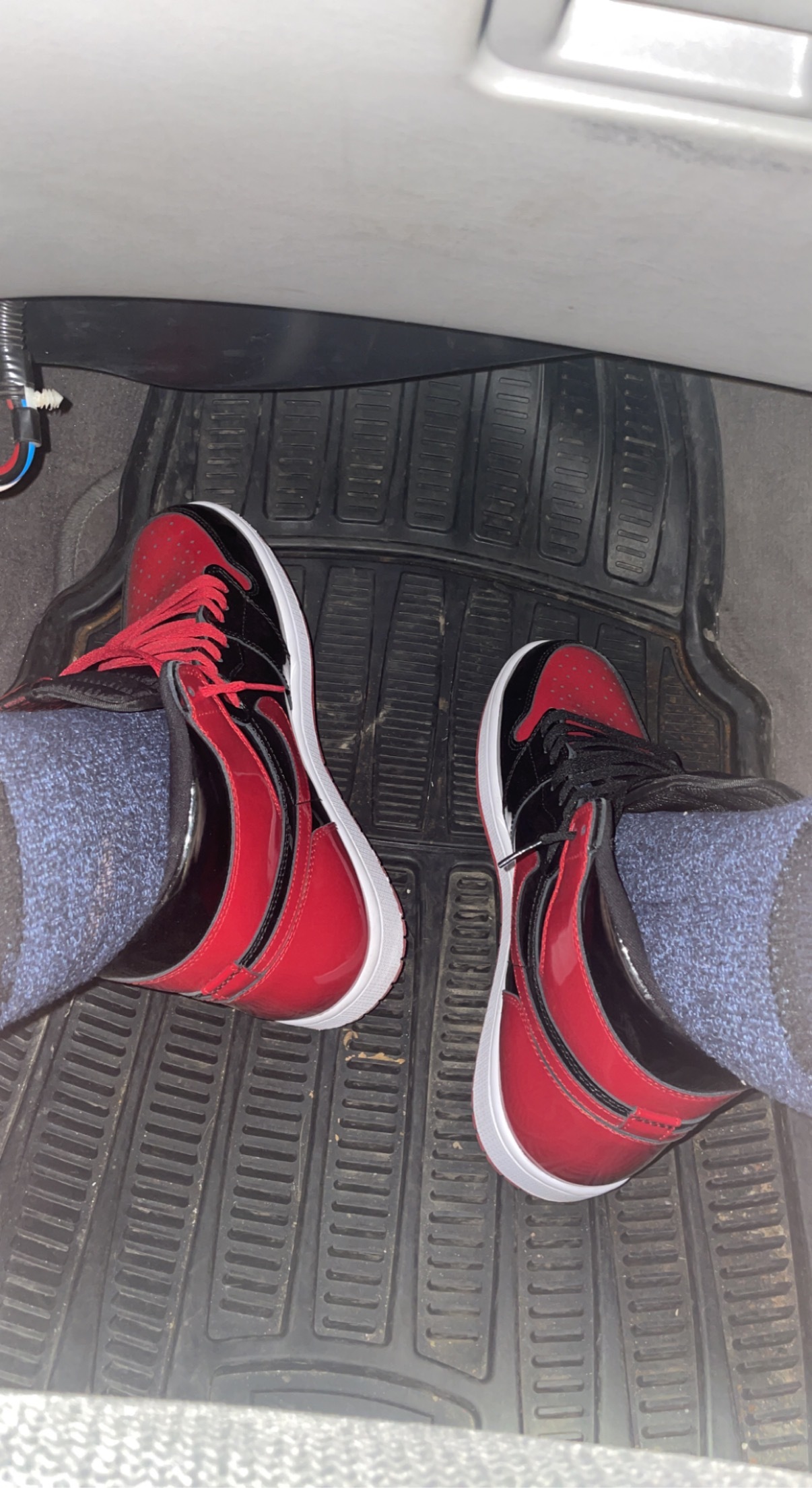 G5 Air Jordan 1 High GET Bred Patent,555088-063 review 0