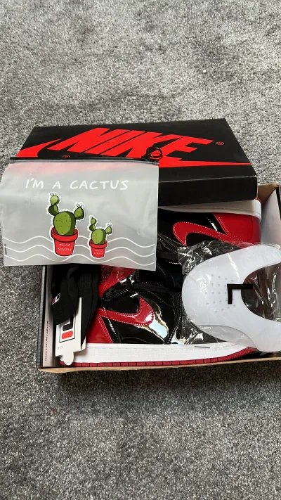 G5 Air Jordan 1 High GET Bred Patent,555088-063 review Coolkicksmall_czech3