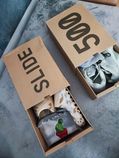 Coolkicks PKGoden Yeezy 500 Salt,EE7287 review coolkicksmall reviews 00