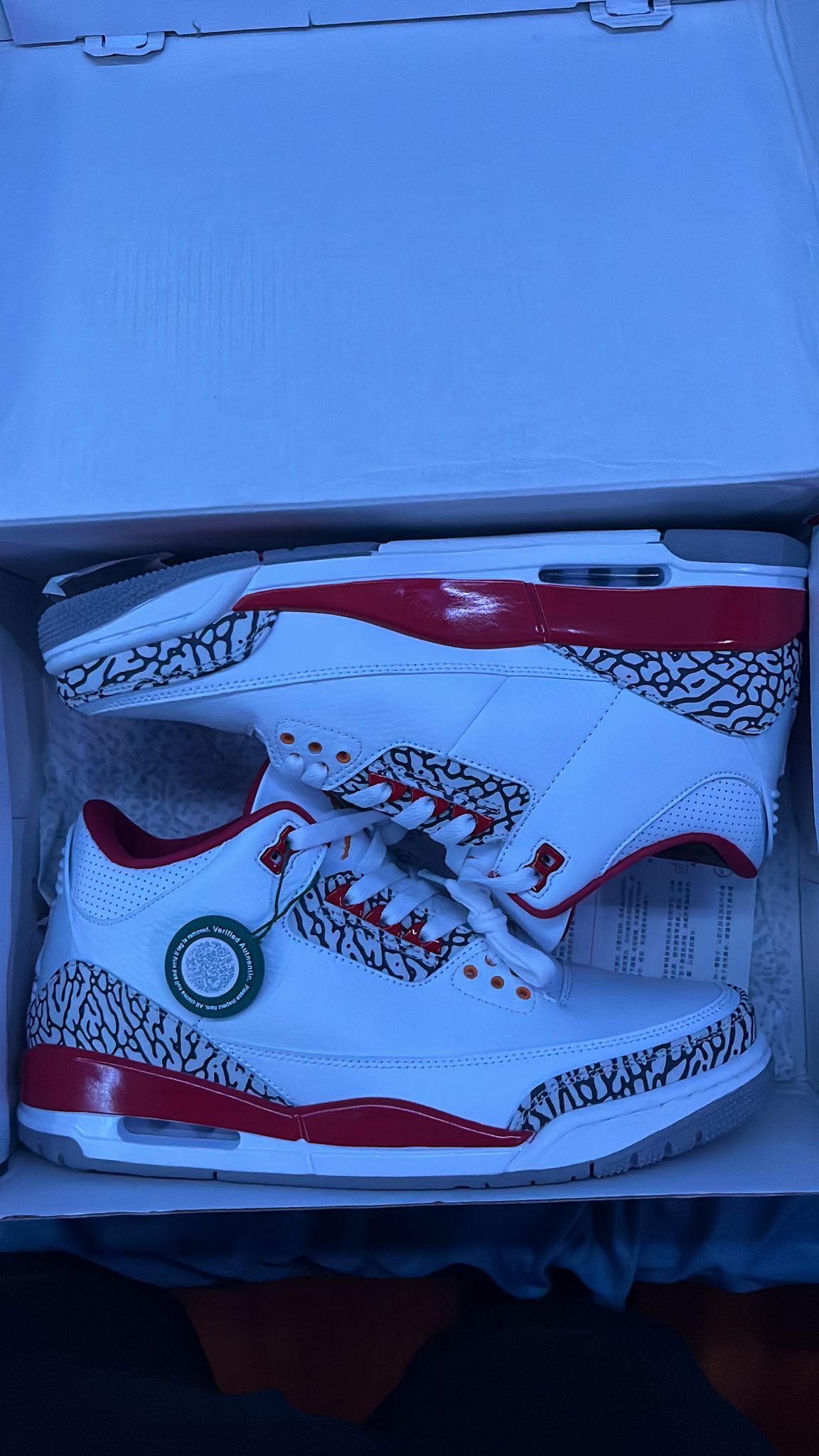 GET Air Jordan 3 Retro Cardinal Red ,CT8532-126 review 0