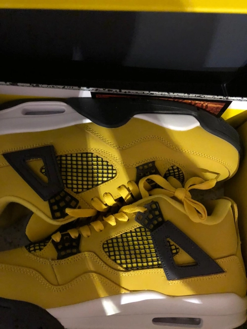 Cool Kicks | GET Air Jordan 4 Retro Lightning, CT8527-700 review 
