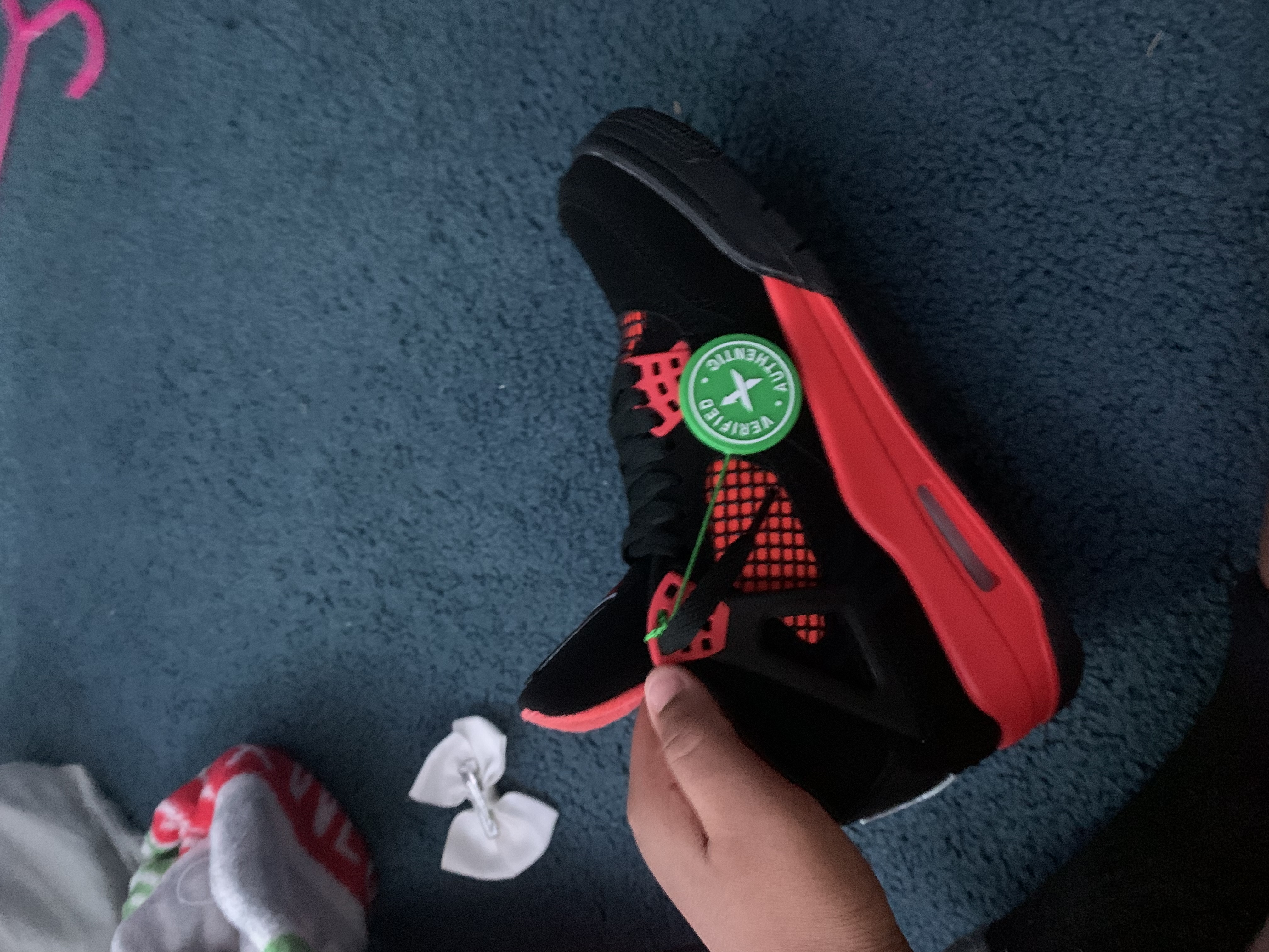 Cool Kicks | GET Air Jordan 4 Retro Red Thunder, CT8527-016  review sani 01