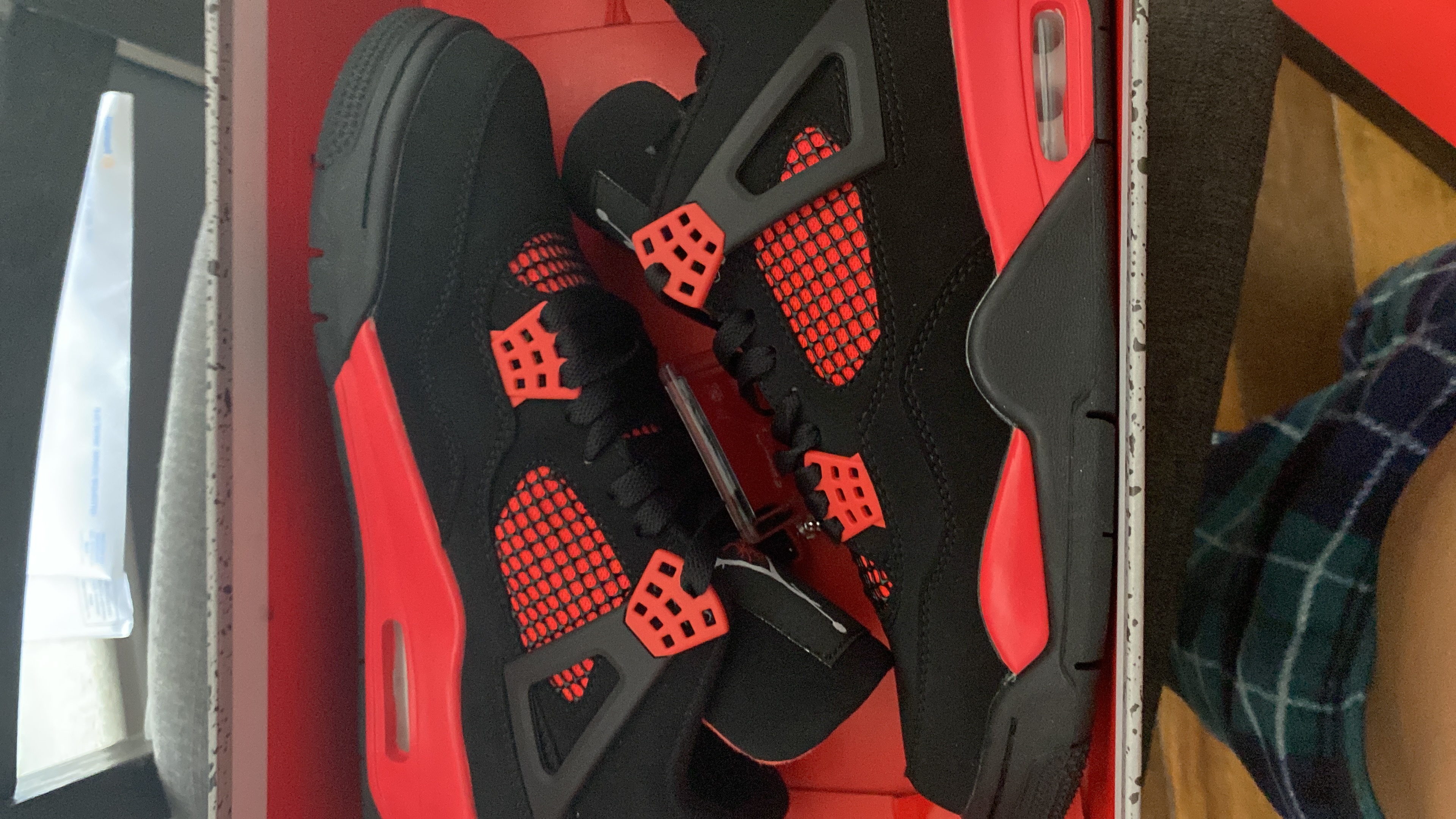 Cool Kicks | GET Air Jordan 4 Retro Red Thunder, CT8527-016  review Amere Sykes