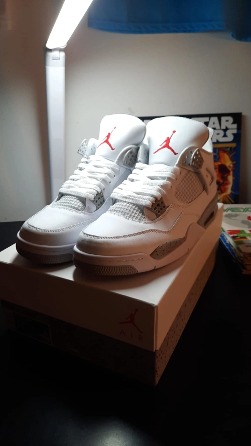 GET Air Jordan 4 Retro White Oreo,CT8527-100 review 