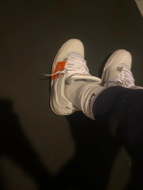 GET Air Jordan 4 Retro White Oreo,CT8527-100 review 