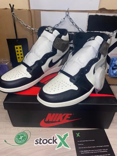 PKGoden Air Jordan 1 Retro High Dark Mocha,555088-105 review coolkicksmall  00