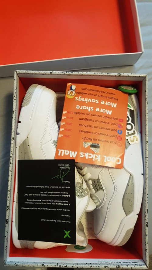 PKGoden Air Jordan 4 Retro White Oreo,CT8527-100 review 