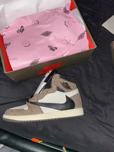 Coolkicks | GET Air Jordan 1 Retro High Travis Scott,CD4487-100 review Simplistic  01
