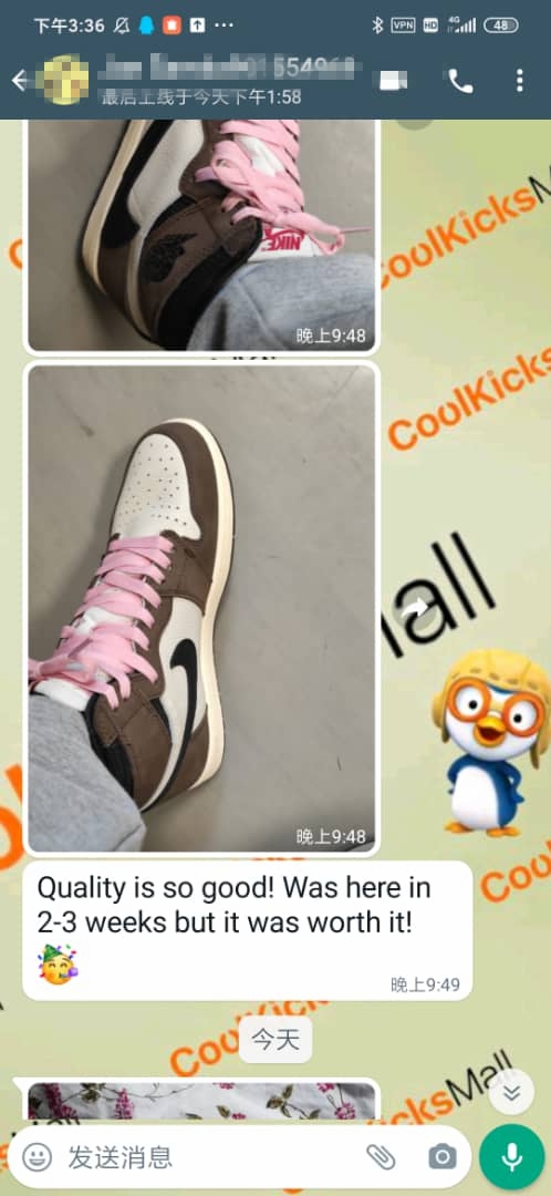 Coolkicks | GET Air Jordan 1 Retro High Travis Scott,CD4487-100 review customer feedback 02