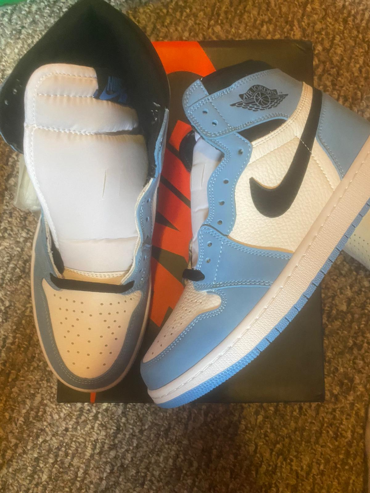 Cool Kicks website | GET Air Jordan 1 Retro High White University Blue Black,555088-134 review coolkicksmall reviews 00