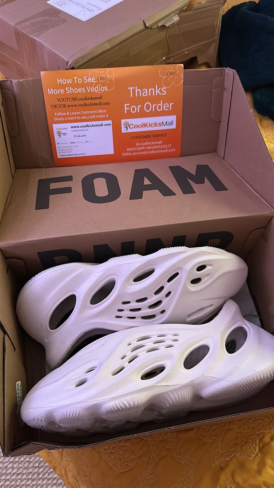 Cool Kicks | G5 Yeezy Foam RNNR Ararat, G55486 review customer feedback 00