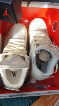 Coolkicks | GET Air Jordan 4 Retro Off-White Sail ,CV9388-100 review 0