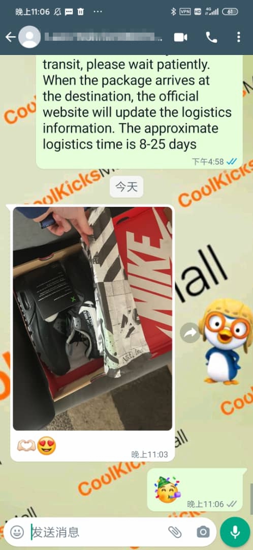 Coolkicks PKGoden Air Max 90 OFF-WHITE Black,AA7293-001 review 1