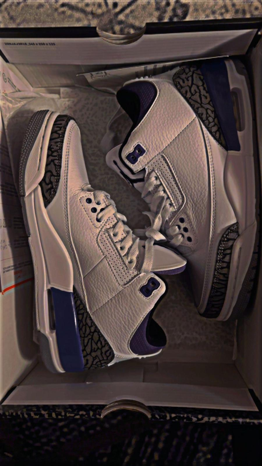 Cool Kicks | PKGoden Air Jordan 3 Retro Dark Iris,CT8532-105   review 0