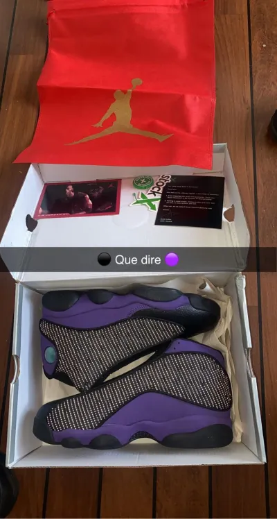 PKGoden Air Jordan 13 Court Purple ,DJ5982-015 review coolkicksmall reviews 00