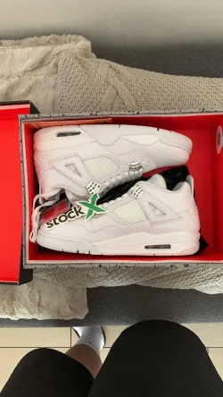 PKGoden Air Jordan 4 Retro Pure Money (2017),308497-100 review coolkicksmall  01