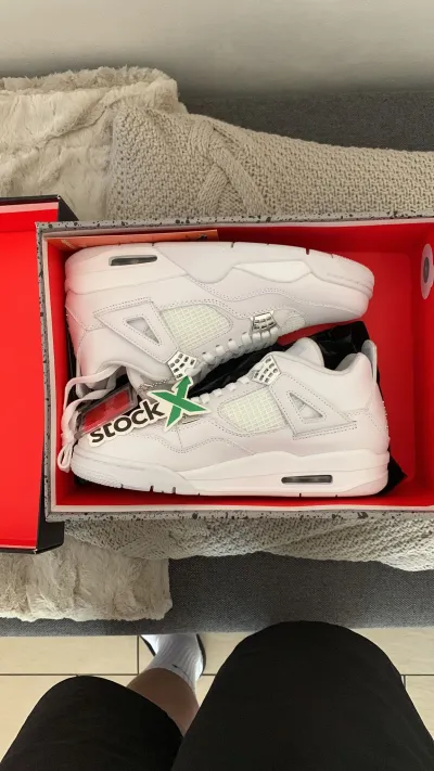 PKGoden Air Jordan 4 Retro Pure Money (2017),308497-100 review coolkicksmall  00