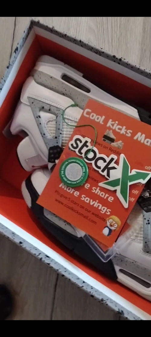 PKGoden Air Jordan 4 Retro White Cement (2016),840606-192 review 