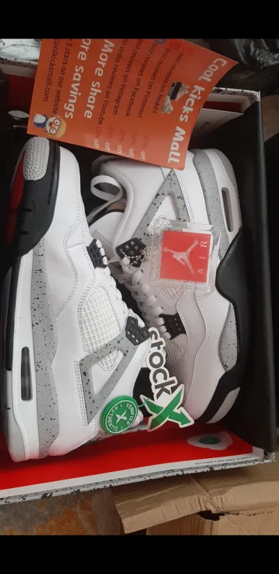 PKGoden Air Jordan 4 Retro White Cement (2016),840606-192 review user name 00