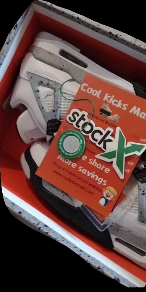 PKGoden Air Jordan 4 Retro White Cement (2016),840606-192 review 