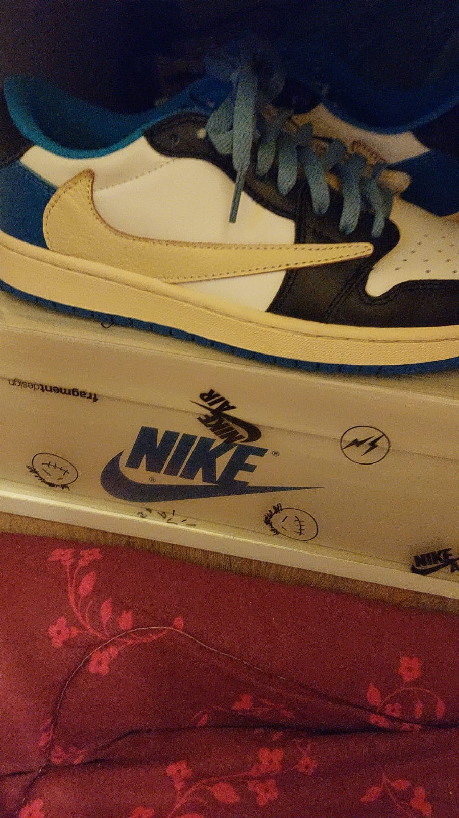 G5 Air Jordan 1 Low Fragment x Travis Scott, DM7866-140 review coolkicksmall 01