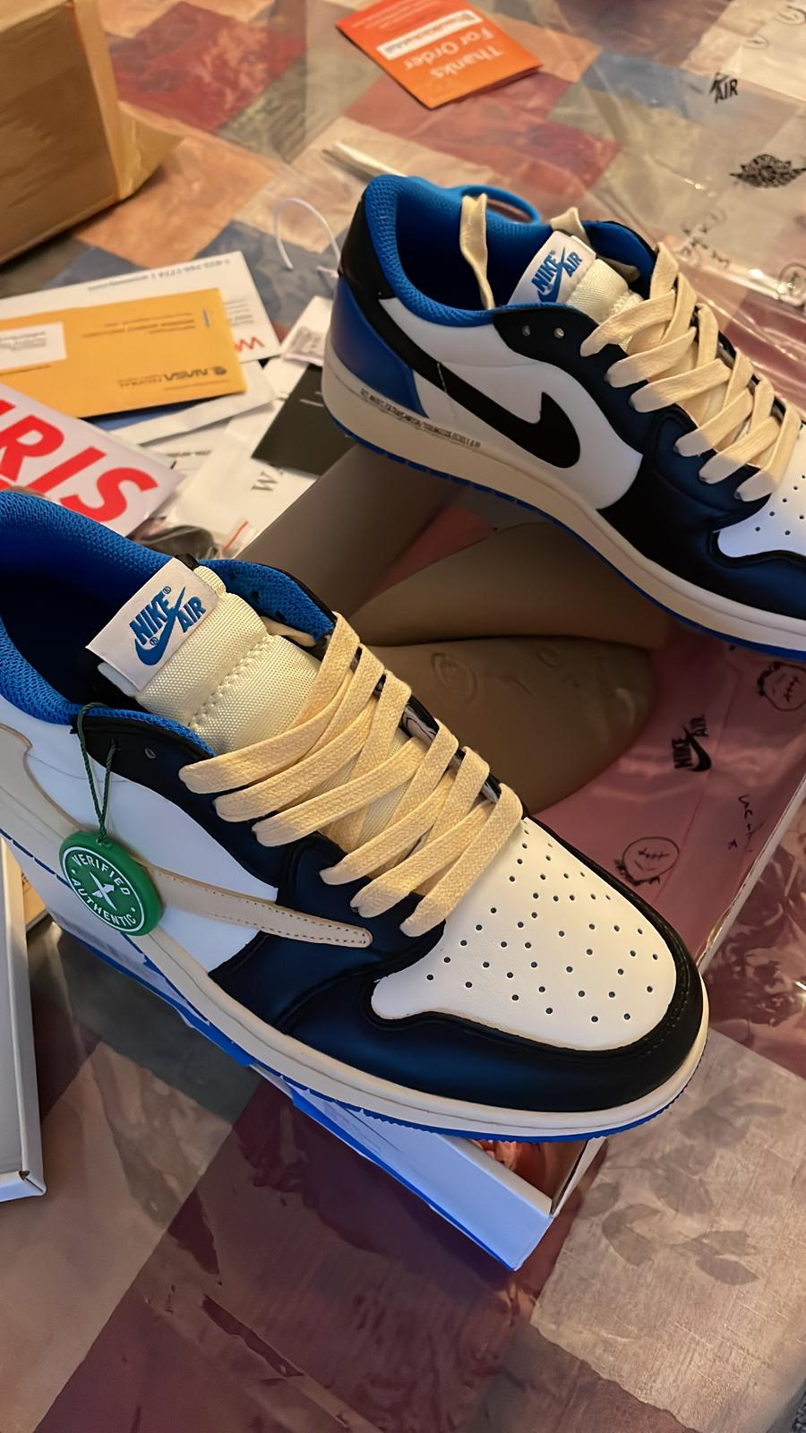 G5 Air Jordan 1 Low Fragment x Travis Scott, DM7866-140 review coolkicksmall reviews 01