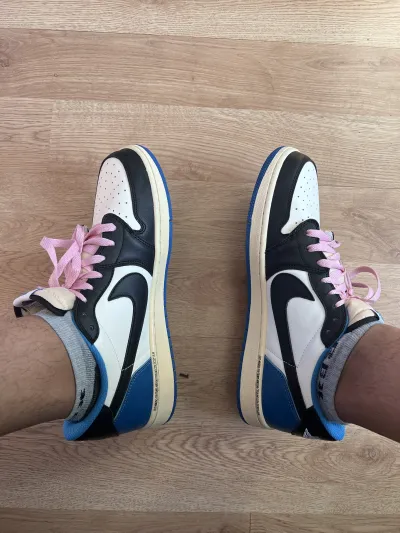 Coolkicks | G5 Air Jordan 1 Low Fragment x Travis Scott, DM7866-140 review Jayden 01