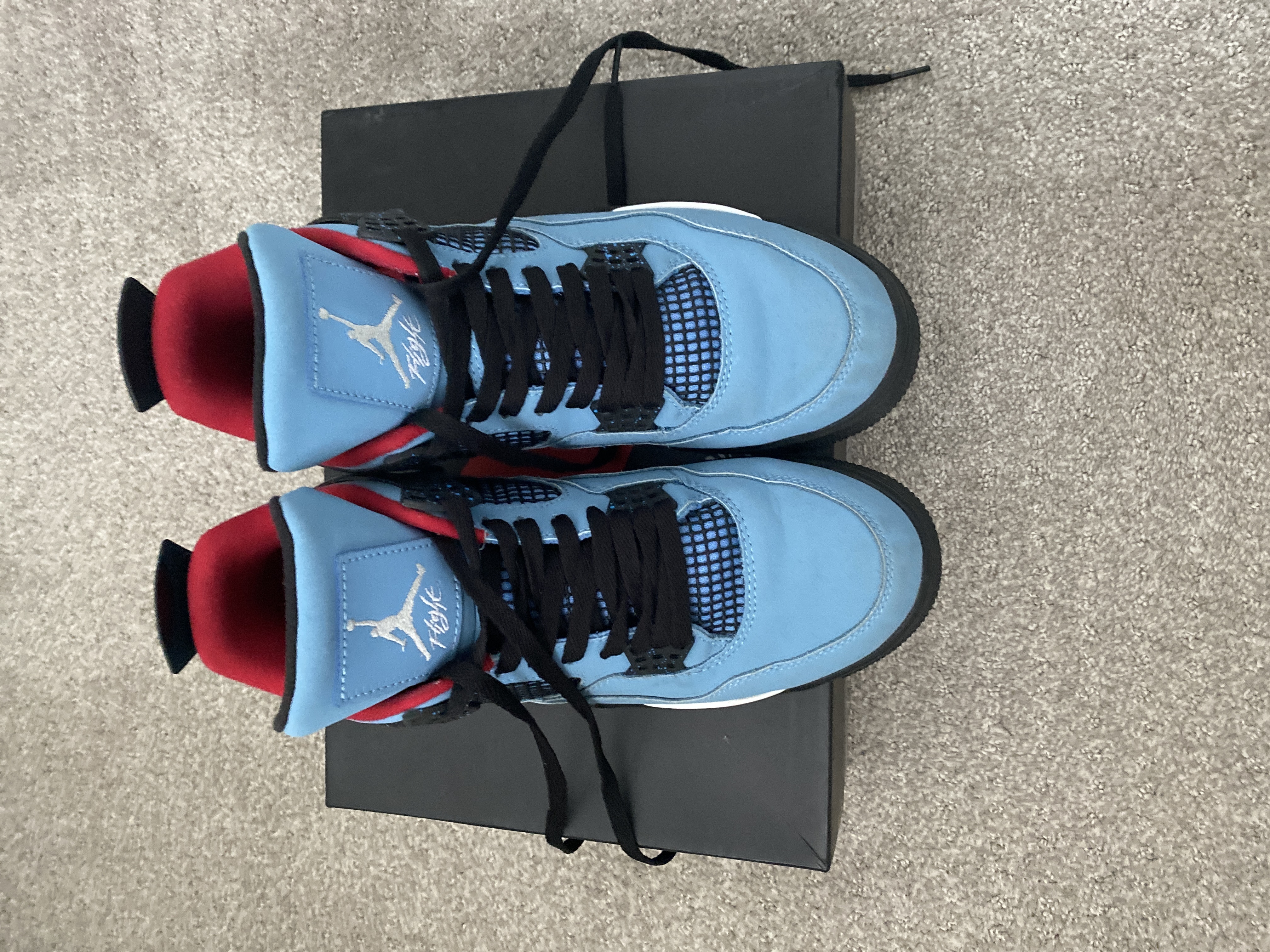 Replica Air Jordan 4 Retro Travis Scott Cactus Jack,308497-406 review Luca_is_kool on tik tok