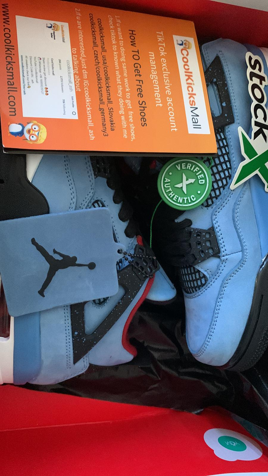 Replica Air Jordan 4 Retro Travis Scott Cactus Jack,308497-406 review coolkicksmall reviews 01