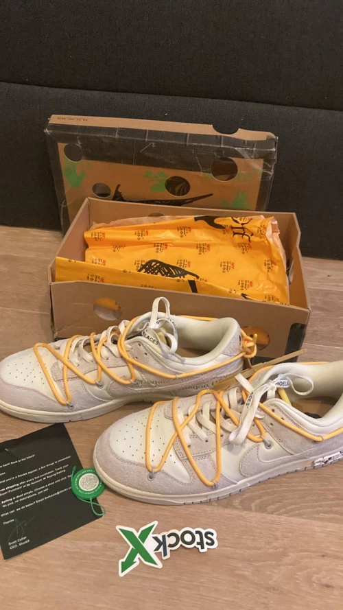 PKGoden OFF WHITE Dunk SB Low The 50 NO.39  ,DJ0950-109 review 