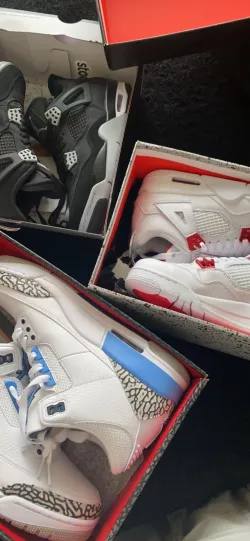 PKGoden Air Jordan 4 Retro Metallic Red,CT8527-112 review customer feedback 01