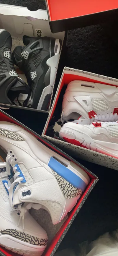 PKGoden Air Jordan 4 Retro Metallic Red,CT8527-112 review customer feedback 00