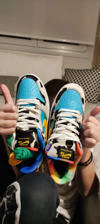 PKGoden SB Dunk Low Ben & Jerry's Chunky Dunky,CU3244-100 review thijmen 00