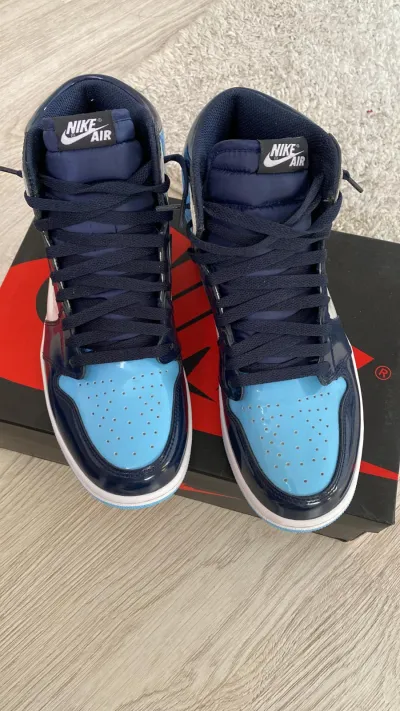 Coolkicks GET Air Jordan 1 Retro High UNC Patent (W),CD0461-401 review coolkicksmall  00