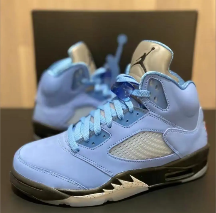 PKGoden Air Jordan 5 Retro UNC University Blue, DV1310-401 review Marvin Eschner