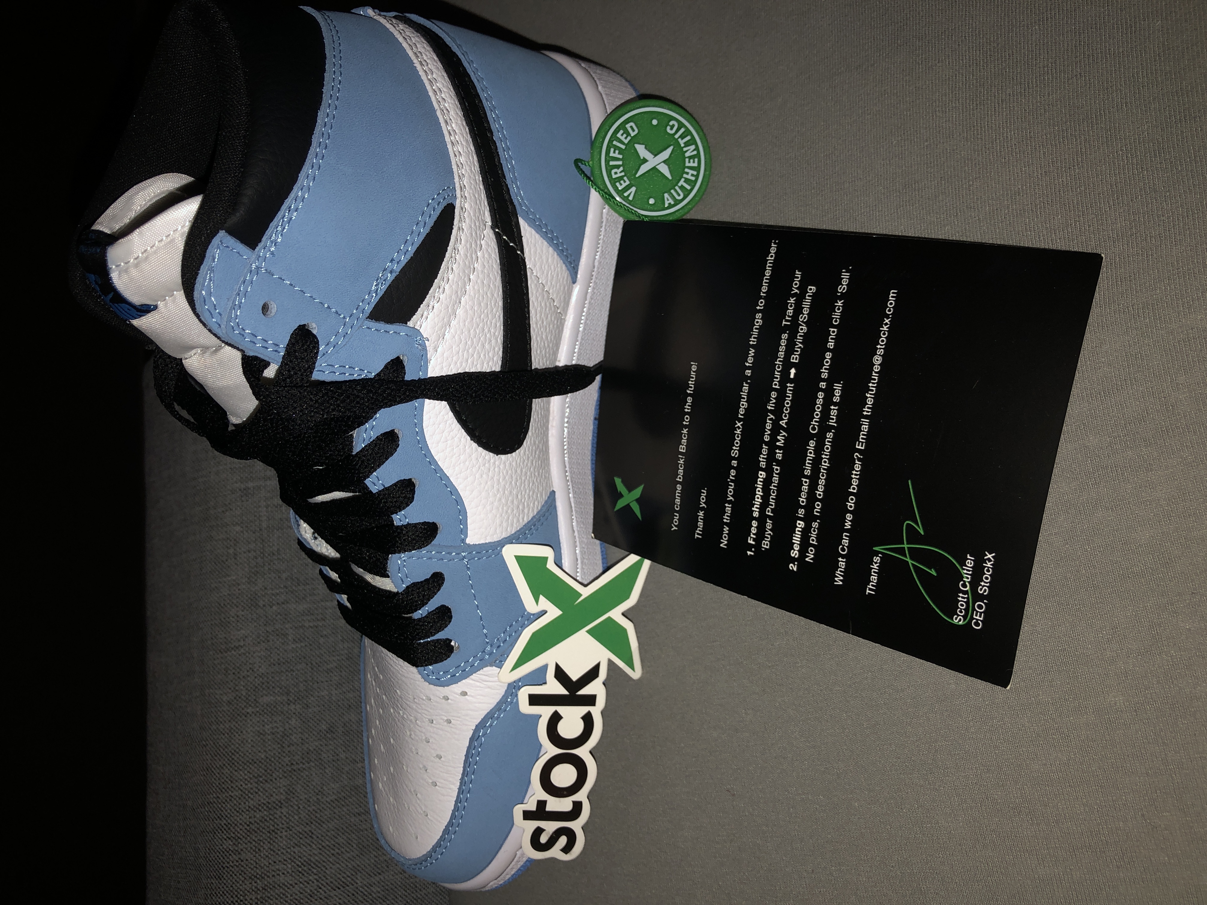 G5 Air Jordan 1 High GET University Blue,555088-134 review 2