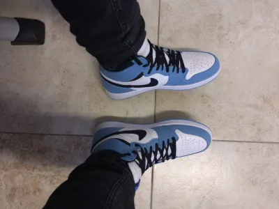 G5 Air Jordan 1 High GET University Blue,555088-134 review customer feedback 00