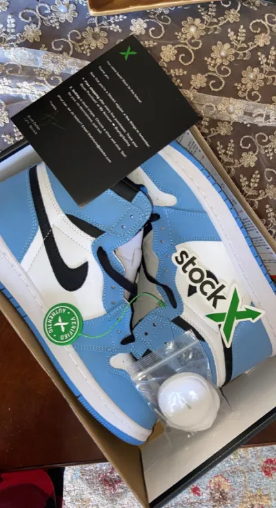 G5 Air Jordan 1 High GET University Blue,555088-134 review customer feedback 02