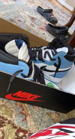 G5 Air Jordan 1 High GET University Blue,555088-134 review customer feedback 04