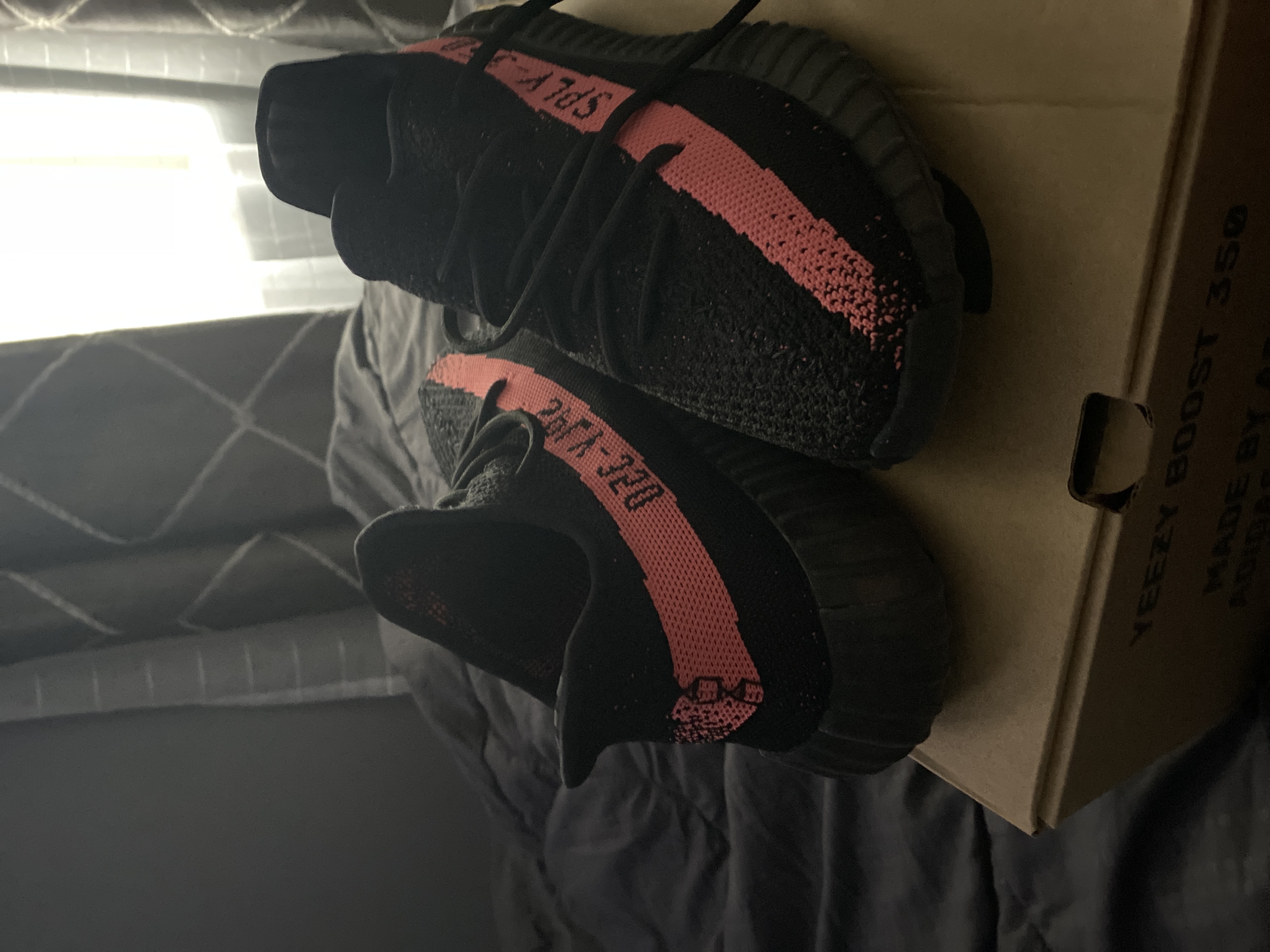 Coolkicks G5 Yeezy Boost 350 V2 Core Black Red,BY9612 review 1