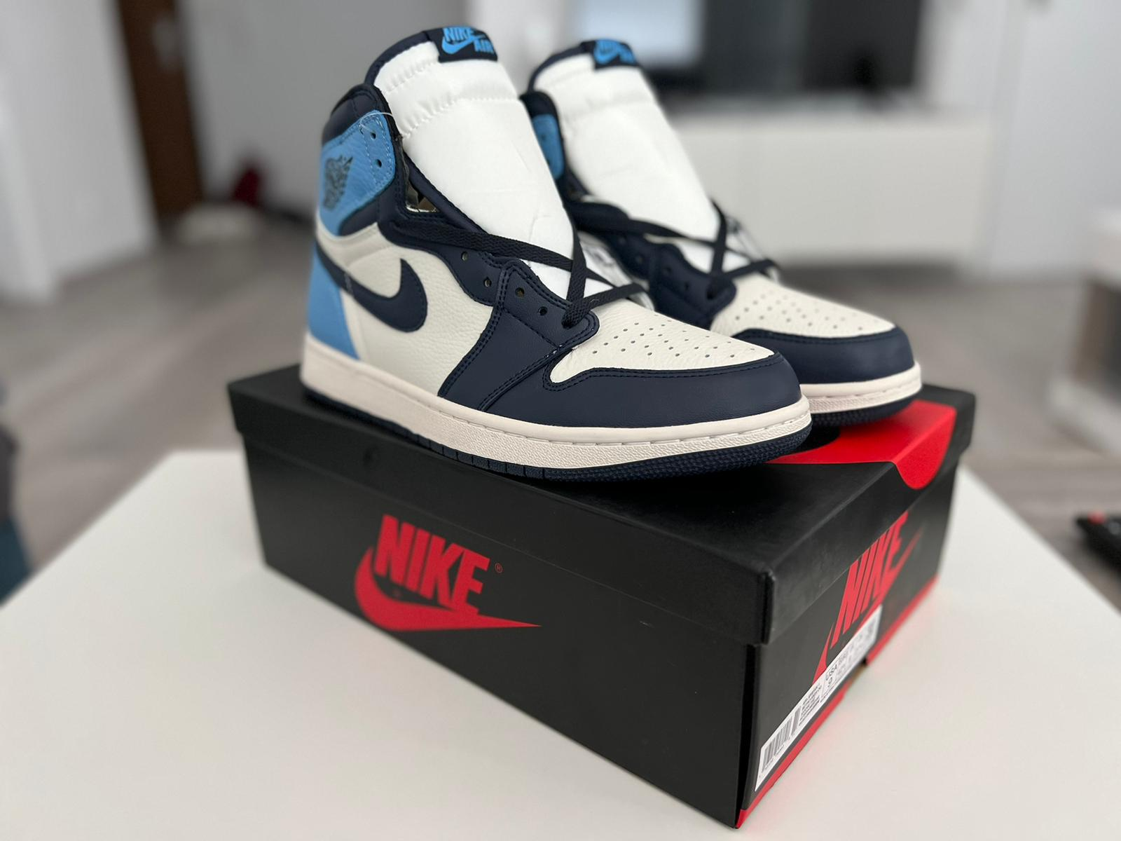 Coolkicks | BoostMasterLin Air Jordan 1 Retro High Obsidian UNC,555088-140  review 0