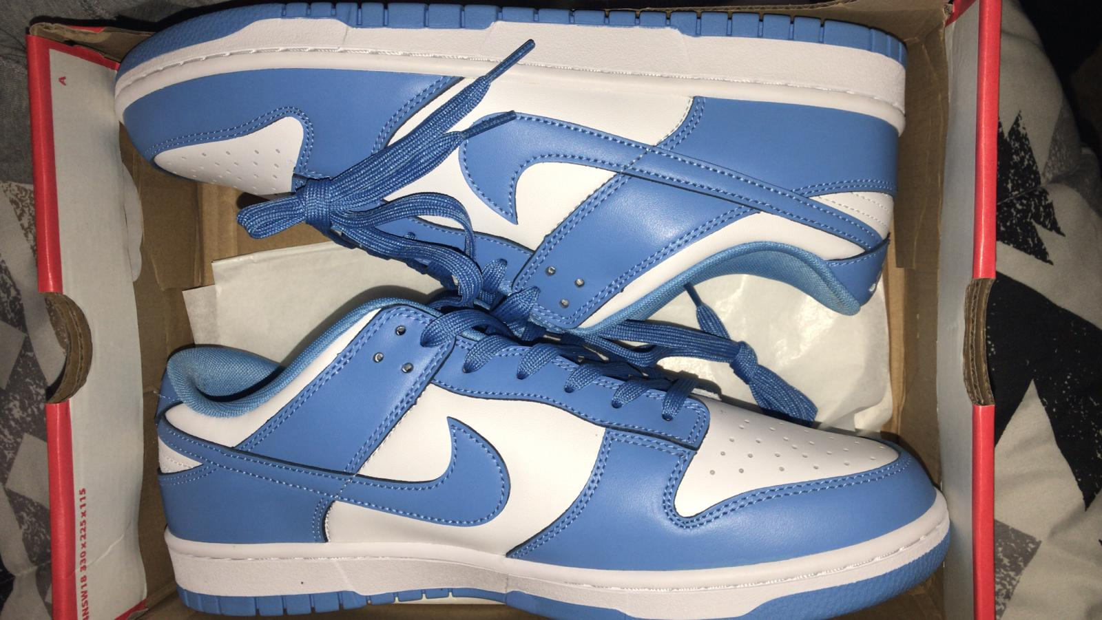 GET Dunk Low UNC (2021),DD1391-102 review 1