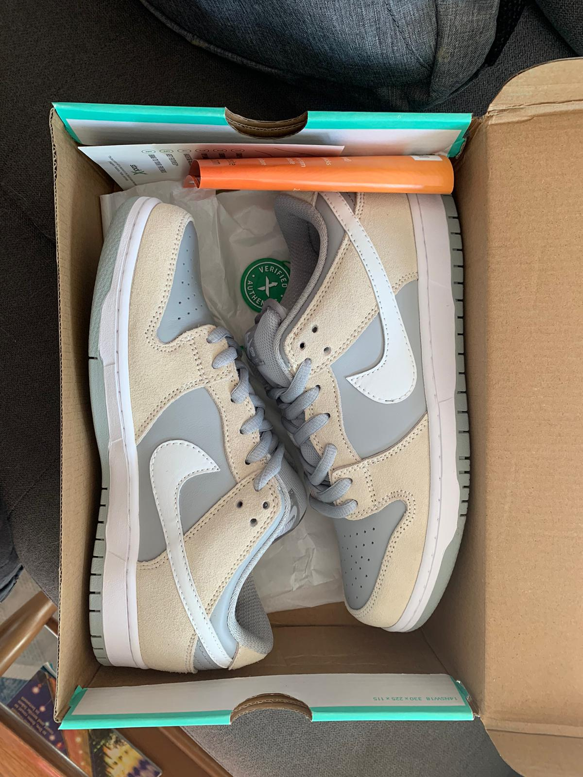 Coolkicks PKGoden SB Dunk Low Summit White Wolf Grey,AR0778-110 review mike 01