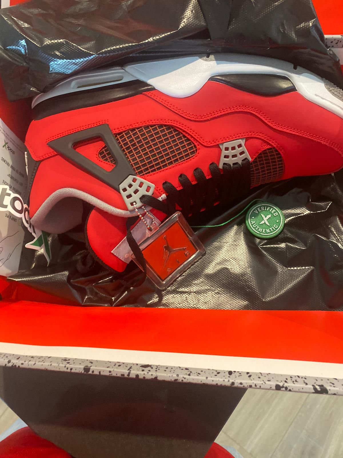 PKGoden Air Jordan 4 Retro Toro Bravo, 308497-603 review coolkicksmall 01