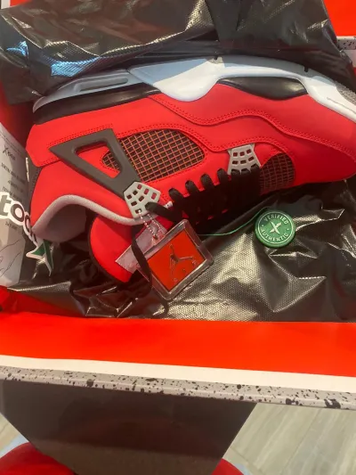 PKGoden Air Jordan 4 Retro Toro Bravo, 308497-603 review coolkicksmall  01