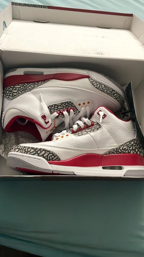 Coolkicks | PKGoden Air Jordan 3 Retro Cardinal Red,CT8532-126 review 