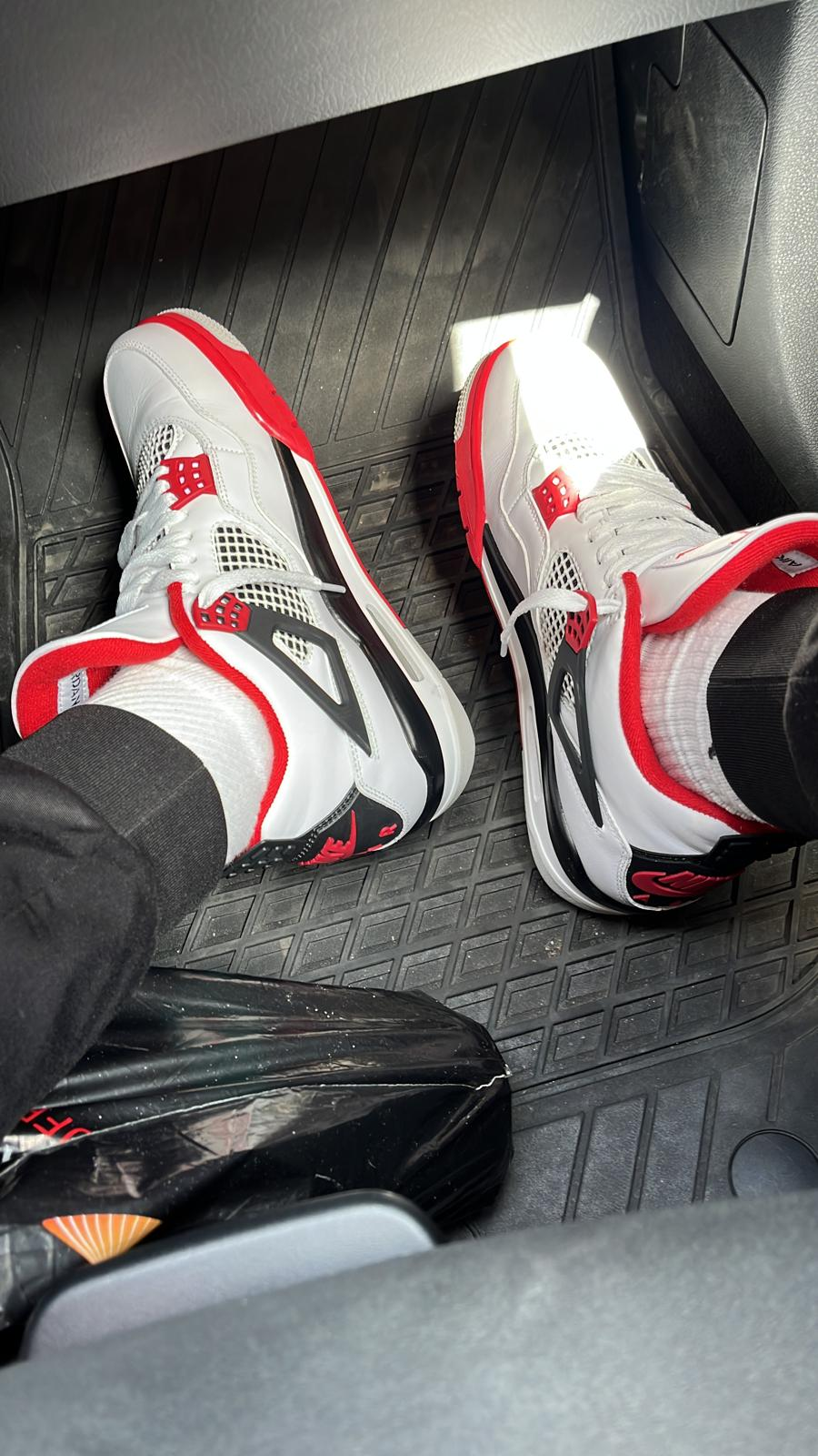 PKGoden Air Jordan 4 Retro Fire Red,DC7770-160 review coolkicksmall 00