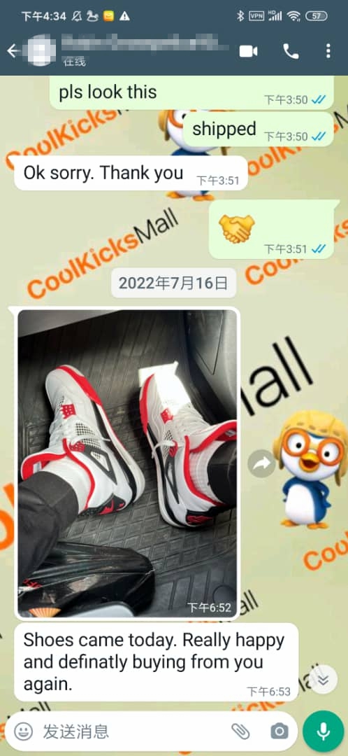 PKGoden Air Jordan 4 Retro Fire Red,DC7770-160 review coolkicksmall 01