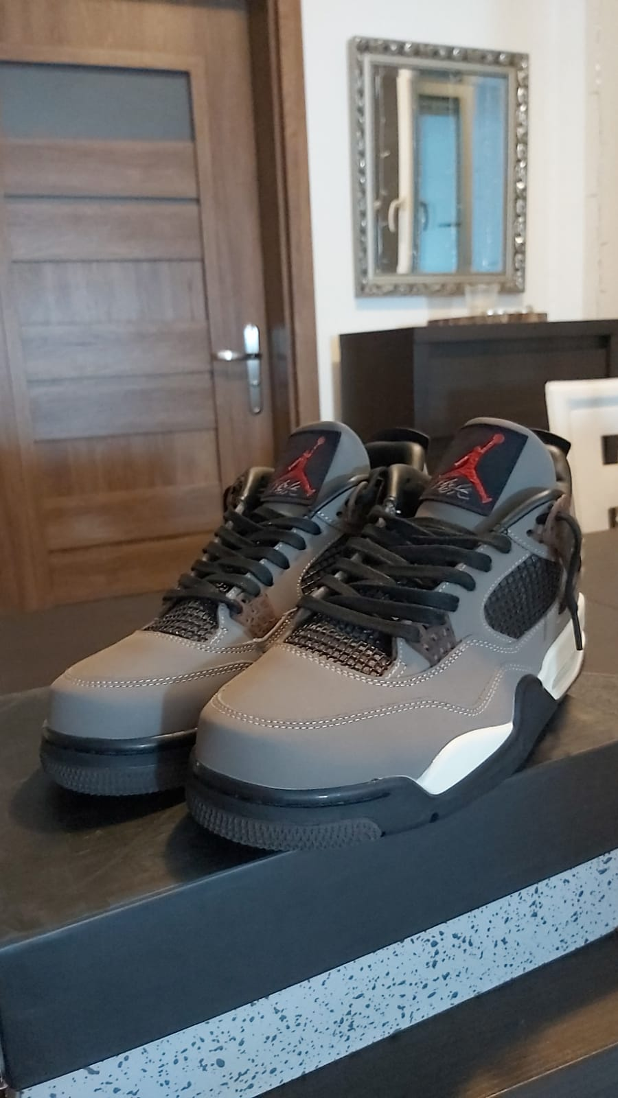 PKGoden Air Jordan 4 Retro Travis Scott Brown,AJ4-882335 review coolkicksmall 00